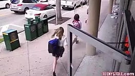 ellie eilish got caught shoplifting and banged by the officer