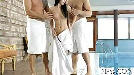 in this casual porn blog, teen 18+ gets blowjob and fucking to orgasm with ball licking