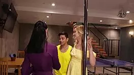 i'm dreamin' of dancin' exotic with cherry kiss and sienna rae. watch us grind with elias cash and max fills!