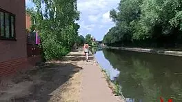 Busty Milf Samantha Bentley Flashes Tits Outdoors