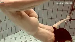 Gazel Podvodkova Small 18+ Tits and Great Ass in Underwater Action