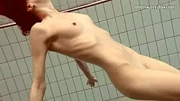 Gazel Podvodkova Small 18+ Tits and Great Ass in Underwater Action