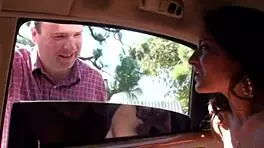 wet pussied cock whore rides dick in threesome