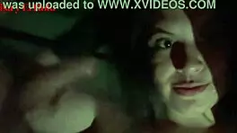 La paisa sucking cock to get a ride