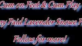 Latina Goddess Lotions Feet for Epic Footjob Cumshot!