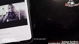 Sex in parking garage with picked up slut