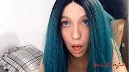 Caught step sister squirting 😍