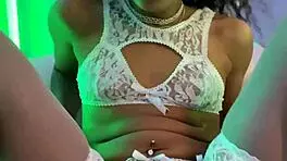 Hey, butt plugged cutie cali caliente rides and cums hard