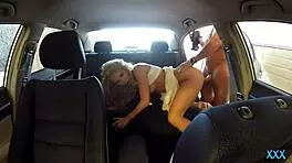 Oh No, Petite Blonde Got Caught Fucking Hard!