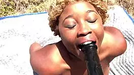 Nina Rivera And Porsha Carrera Have Fun Outside With Strapon