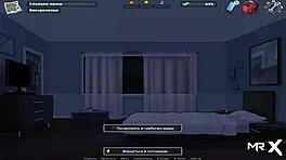 in summertime saga, the mature babe rides a huge cock again