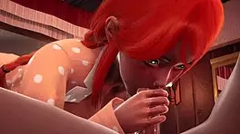 stepsister craves my dick in 3d hentai pov