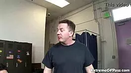 Natalia Rossi sucks cock in filthy threeway?