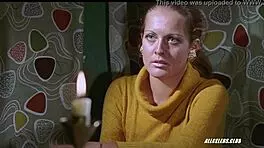 Kathrin Heberle Strips Topless in Retro Stewardess Scene