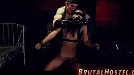 Latina Teen Gina Valentina Bound in Extreme Pussy Domination