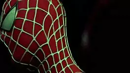 brooklyn lee moans as she takes spider man's big cock in doggystyle