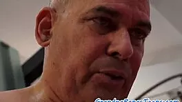 European Teen Babe With Pierced Pussy Gets Fucked Hard By Grandpa In Intense Session