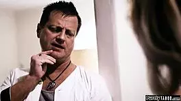 Older Man Convinces Petite Teen to Pose Nude