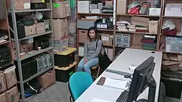 Caught thief fucked by monster cock