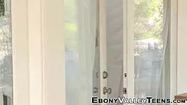 Classy Black Teen Receives Detailed Cunilingus from Big Cock Amateur.