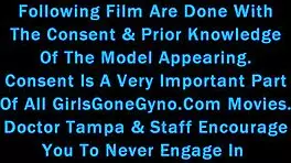 Doctor Tampa Performs Yearly Gyno Exam on Rina Arem with Nurse Stacy Shepard's Assistance