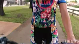 Wow, Avalon Heart, Hot Blonde Teen 18+, Gets Nailed After Workout!