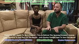 Doctor Tampa Performs Yearly Gyno Exam on Rina Arem with Nurse Stacy Shepard's Assistance