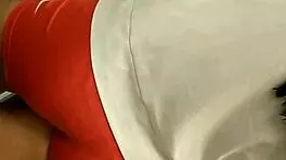 Young Girl Shows Off Her Tight Shorts And Nice Ass In The Market