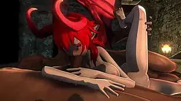 Succubus gets banged by bandits in 3D hentai gangbang. Watch the uncensored action?
