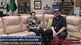 Hey, wanna see Latina freshman Mara Luv get her full gyno exam by Doctor Tampa?