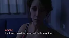 in this adult game, the teen dives into pussy licking and ass play