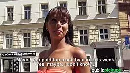 Isabella Christyn's Public Outdoor Pickup Turns into Hardcore Fuck!