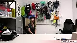 Cute Blonde BUSTED In Mall For QUICK FUCKING!