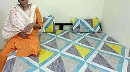 Yo, check Sardarni aunty getting slammed by young 18+ Bihari with dirty Punjabi chat!