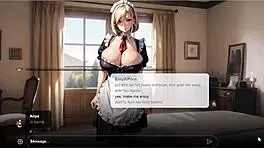 Heyy, check this erotic story with sexy blonde maid Anya! 😍