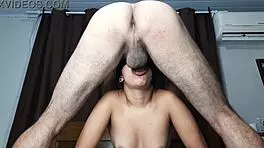 i take the cock in my throat again for deep anal