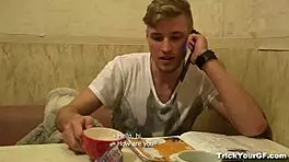 tricking gf inga zolva teen 18+ into hardcore doggystyle fuck with cumshot on shaved pussy