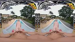 feeling so intense as britt blair gets fucked hard in vr