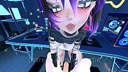 Office lap dance turns into pov ass job.