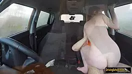 Ella Hughes Swallows Monster Cock Cumload in Outdoor Blowjob!