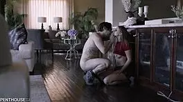 PenthouseGold com - Slutty Teen Laney Grey Seduces Step Daddy with Tight Pussy