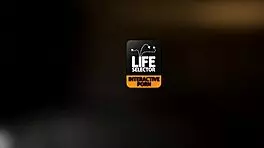 Blonde pornstar in rough threesome with deepthroat and riding interactive hardcore.