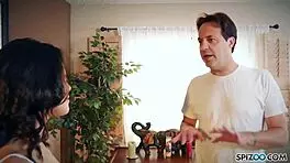 Saya Song gets a nice deepthroat and doggystyle fuck from Eric John