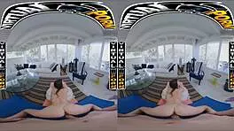 VIRTUAL PORN - MAE MILANOS STEP CREEP FUCKS HER HARD!