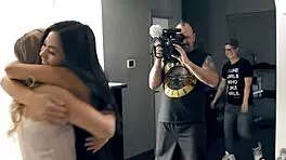 Alina Lopez and Kendra Spade Dive into Hairy Muff Licking Lesbian Fun!