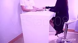 desperate pinay secretary gets fucked by her boss to keep the job