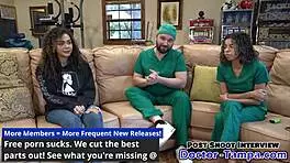 omg, i’m like so nervous, becoming doctor tampa for mara luvs 1st gyno exam