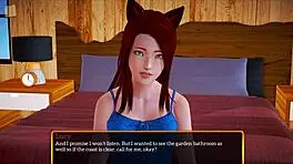 Family Member Bent Over for Big Cock Creampie