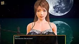 My new family homemade game with blonde milf