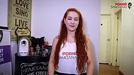 Natasha Fiore Gets Interviewed and Slammed Hard in Interracial Ass Action